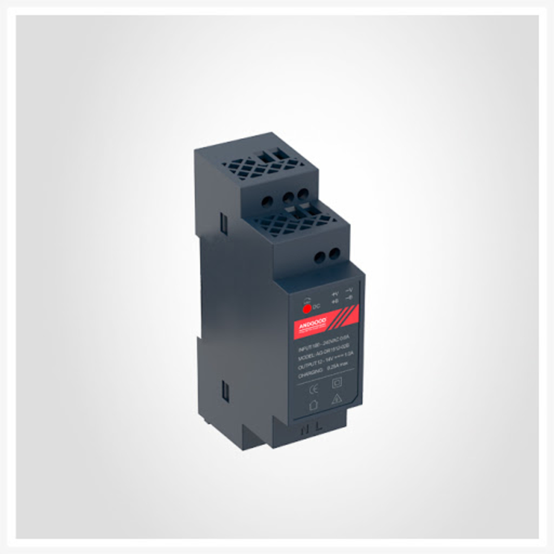 Захранване за DIN шина 12V/2A - ANDGOOD DR12024-01C