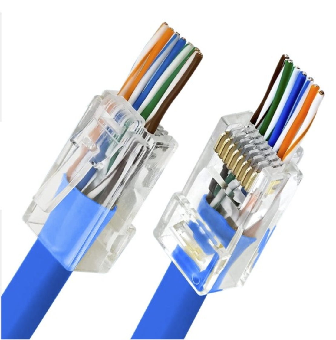Pass-through конектор RJ45 Cat5