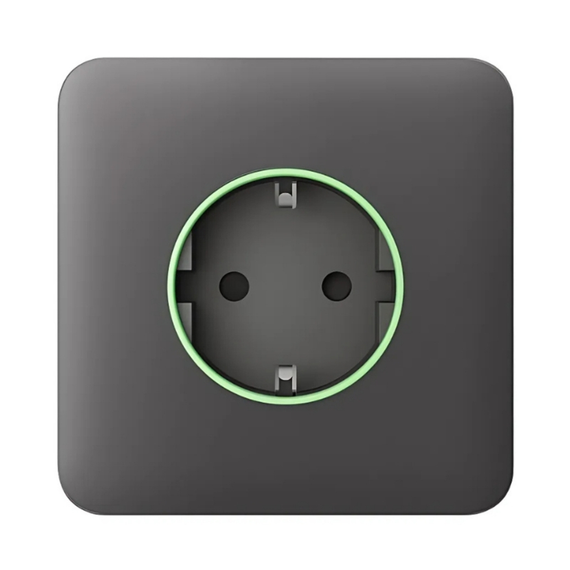 Лицев панел за контакт, Сив - Ajax SoloButton(basic) 89059.164.GR