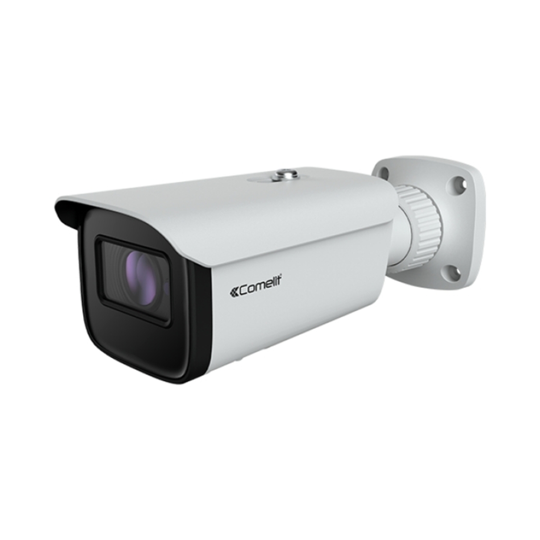 IP булет камера 4 MP, 2.8–12 mm, моторизиран обектив, бял корпус - Comelit IPBCAMA04ZC