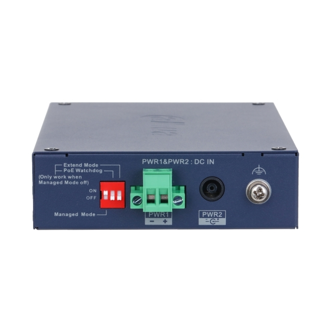 6 портов PoE мрежов комутатор, 4xPoE 1xSFP 1xGigabit RJ45 uplink - DAHUA CHS4106-4ET-60