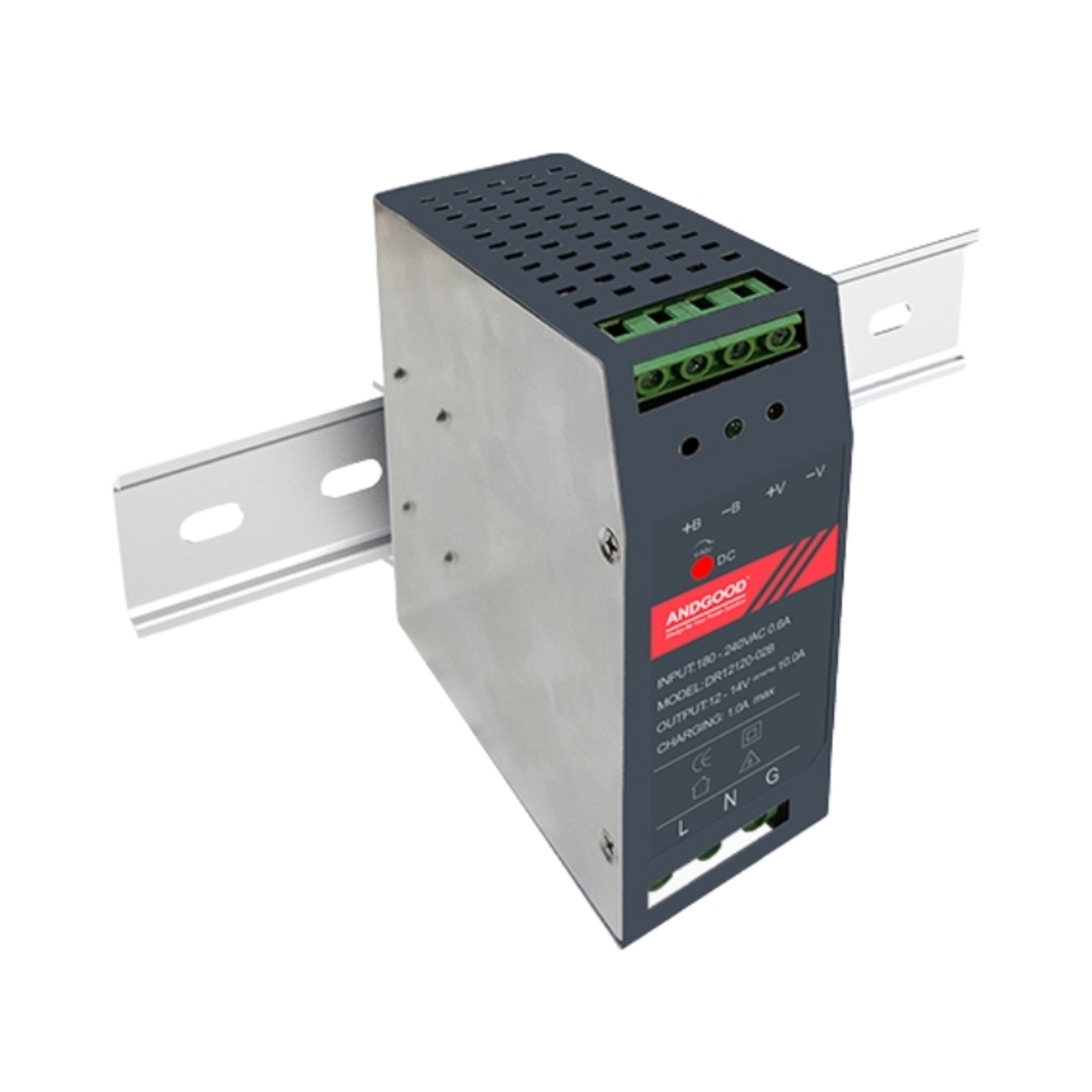 Захранване за DIN шина 48 - 54V/2,5A - ANDGOOD DR48120-02C