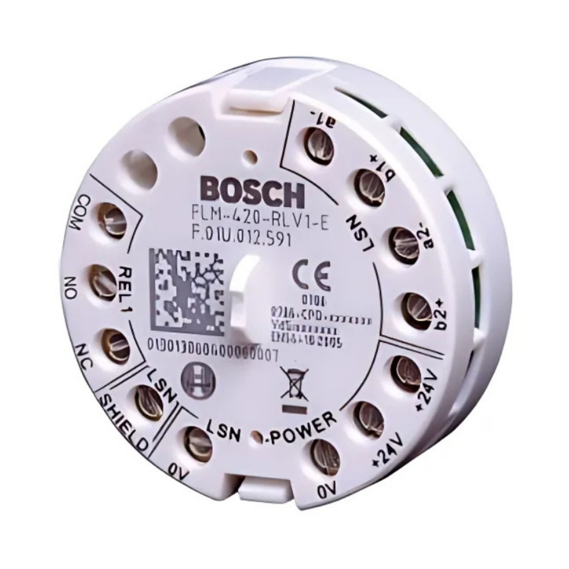 Адресируем модул с 1 релеен изход, 5 A /30 V DC за DIN монтаж - Bosch FLM-420-RLV1-E - Bosch FLM-420-RLV1-E