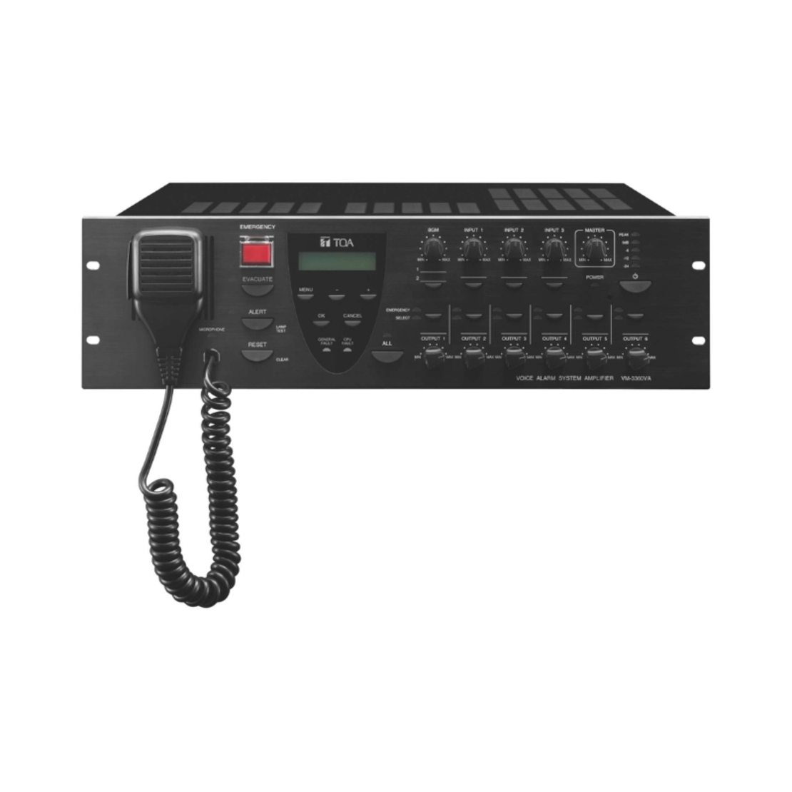 Централен цифров процесор, 6 зонален усилвател 360W - TOA VM-3360VA