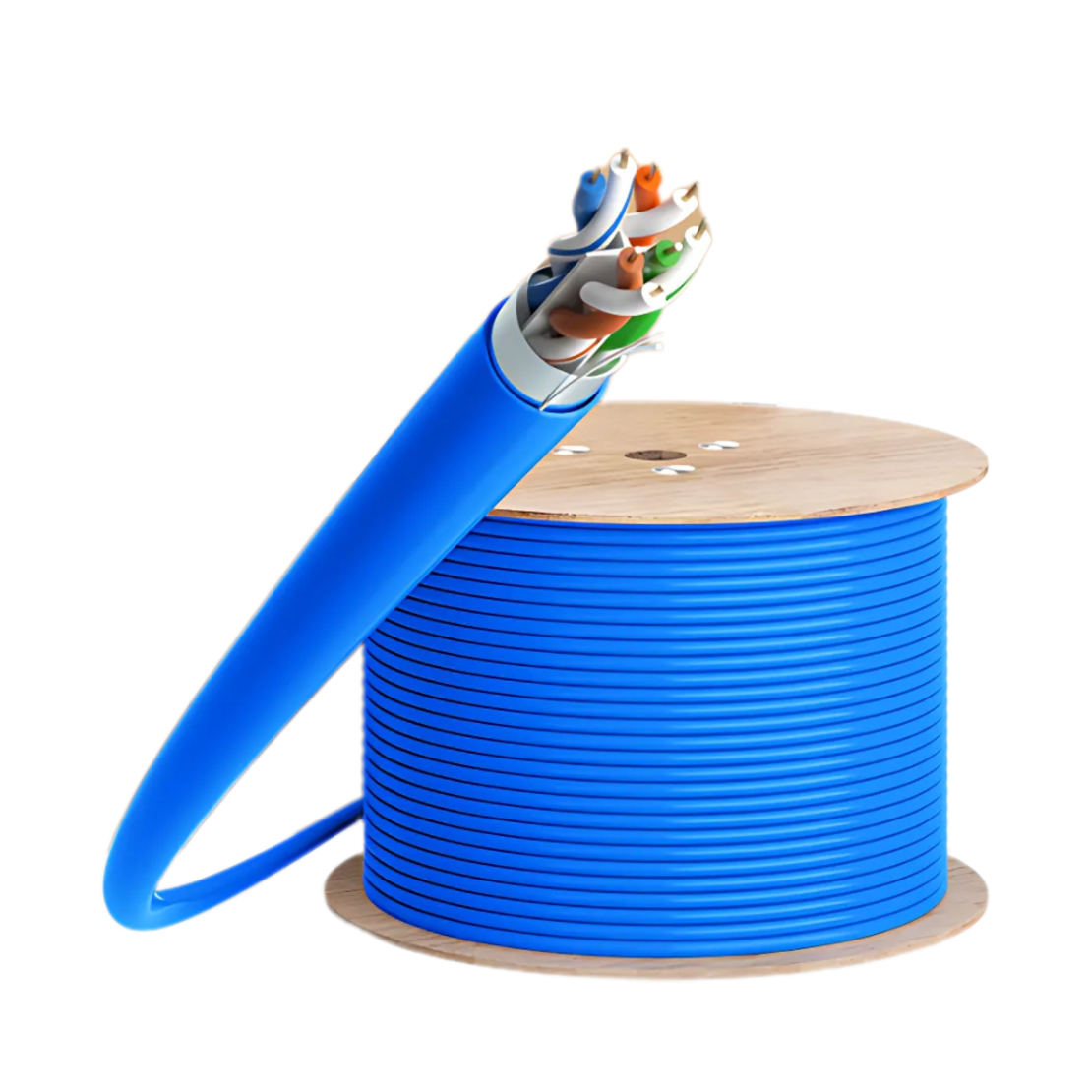 Кабел FTP Cat6 23AWG Xcom 305m PVC