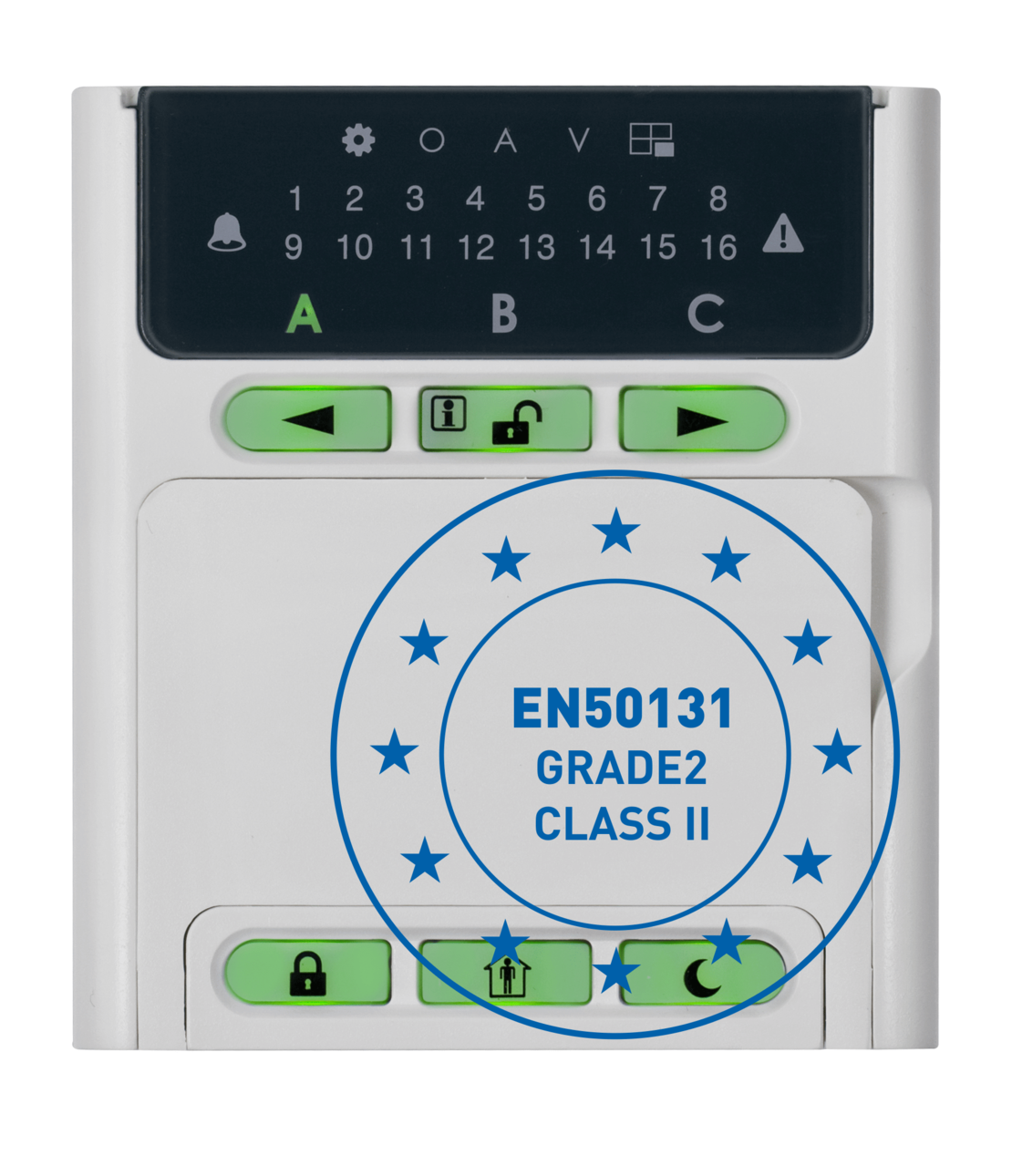 Комплект контролен панел Eclipse 8+ PTC с клавиатура LED 16А - Teletek Electronics Eclipse 8PTC