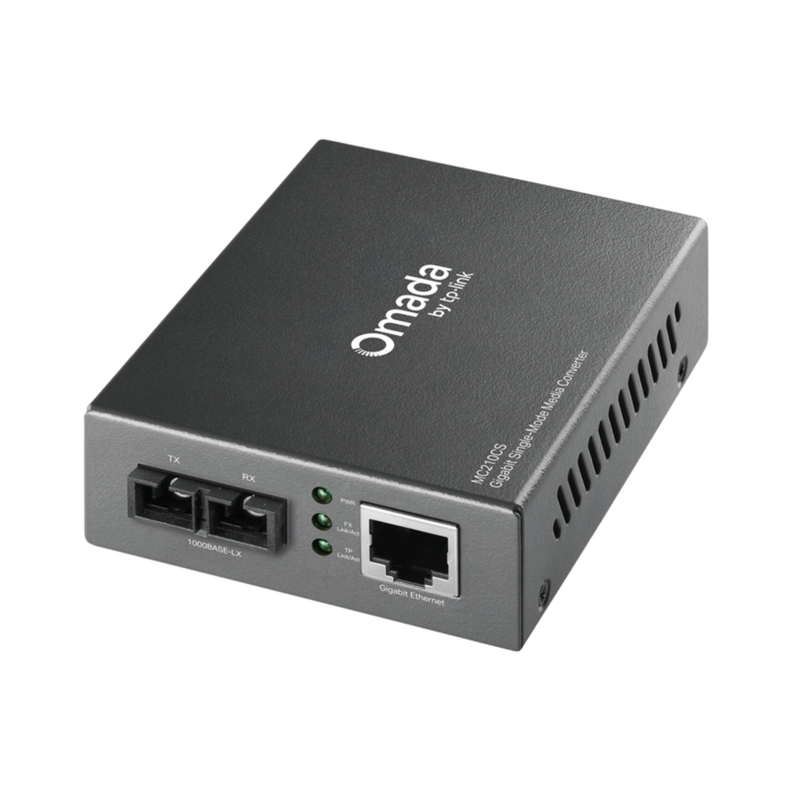 Gigabit Single-Mode Media Converter (20km) - Omada by TP-Link MC210CS