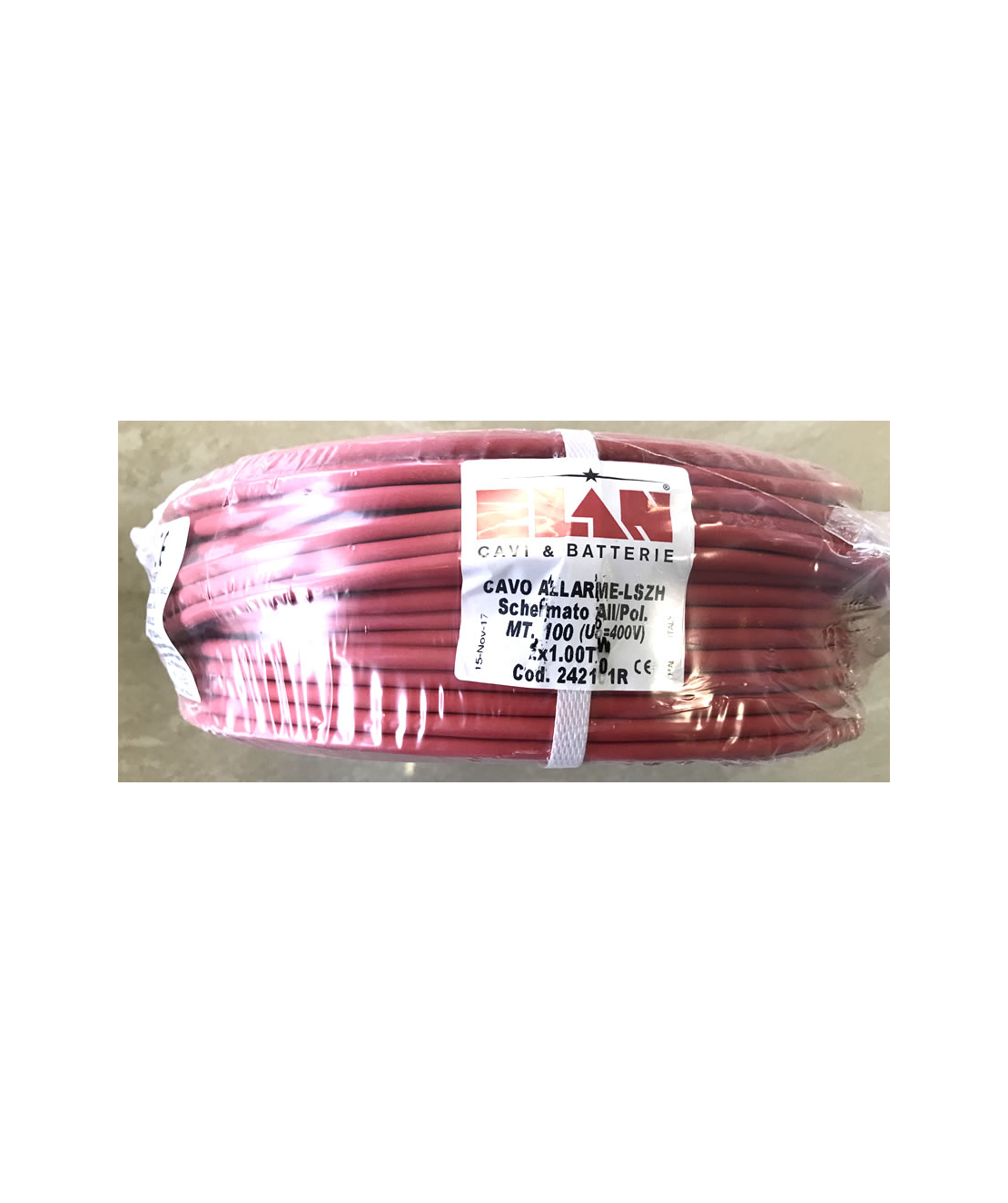 ELAN Пожарен кабел 2x1.00 GR3 TW 400V