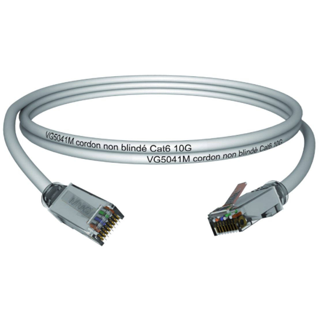 Корда C6 U/UTP 3.0 m PVC, синя - MMC VG50xM MVG5043BM
