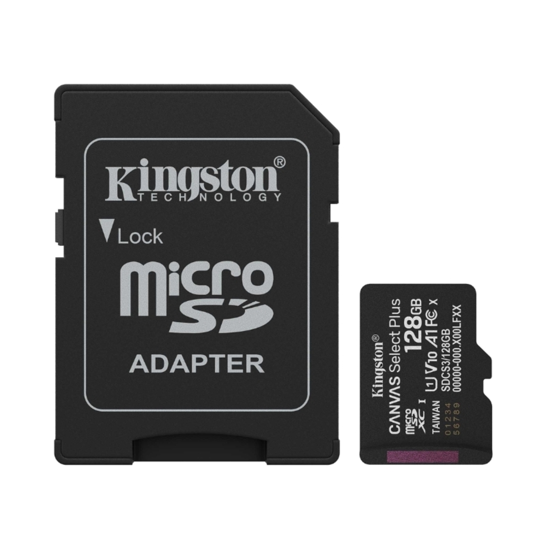 Micro SD карта 128GB Canvas Select Plus Gen3 150MB/s - Kingston SDCS3/128GB