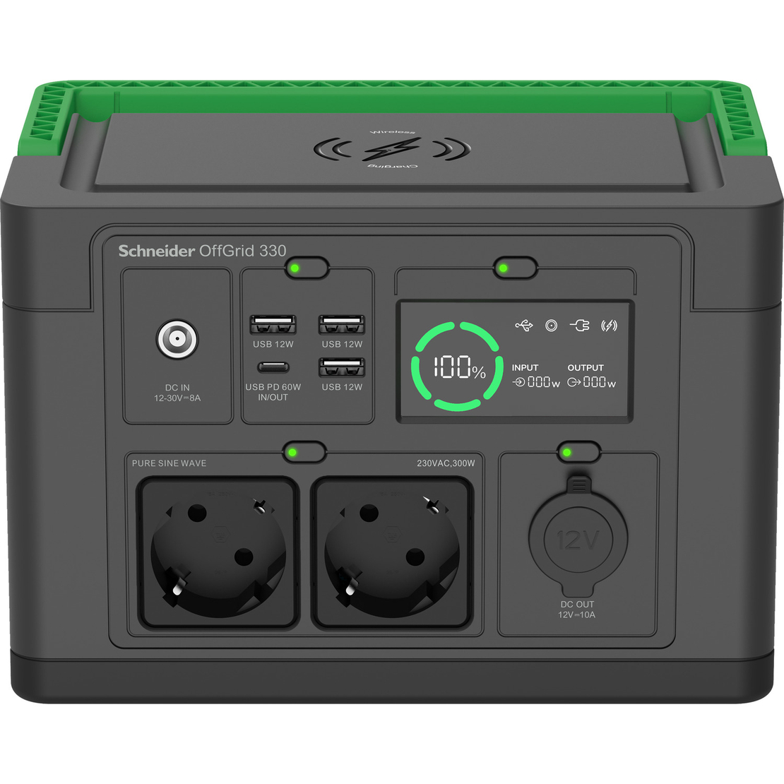 Преносима захранваща станция OffGrid 330, 332Wh LI- SCHNEIDER ELECTRIC PPS330-GR