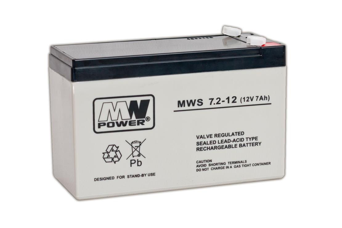 Акумулаторна батерия 12V, 7.2Ah, AGM, MNPower, NWS 7.2-12