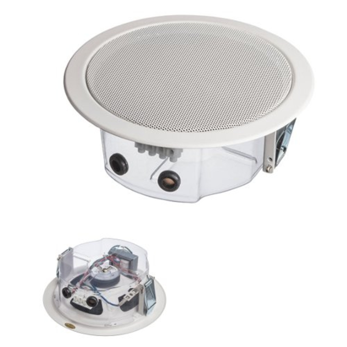 Високоговорител за вграждане 1.5/3/6W, IP55 - ic-audio DL 06-130/T-EN54 30400061