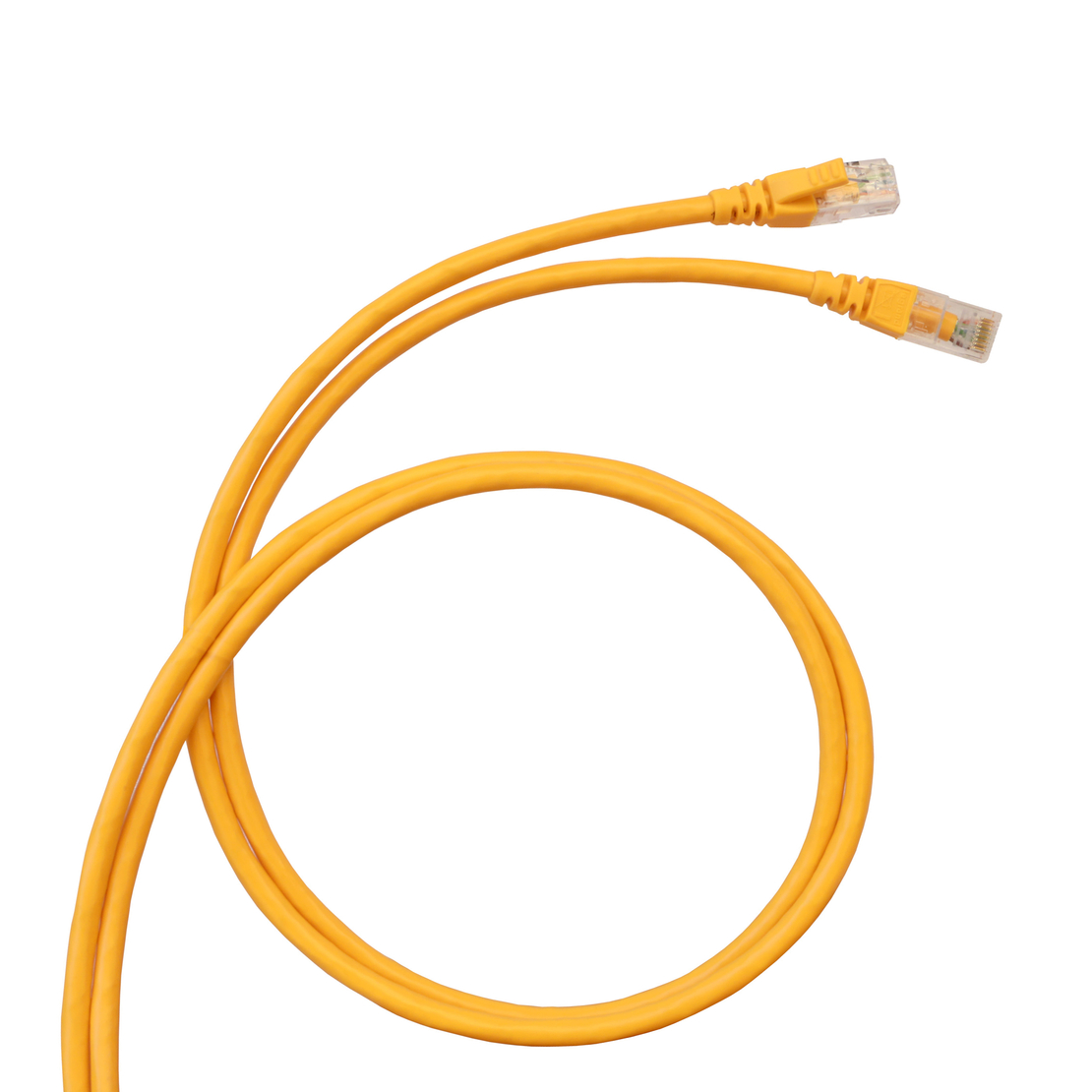 Корда C6A F/UTP 5.0 m PVC, жълта - Legrand Linkeo C 632889