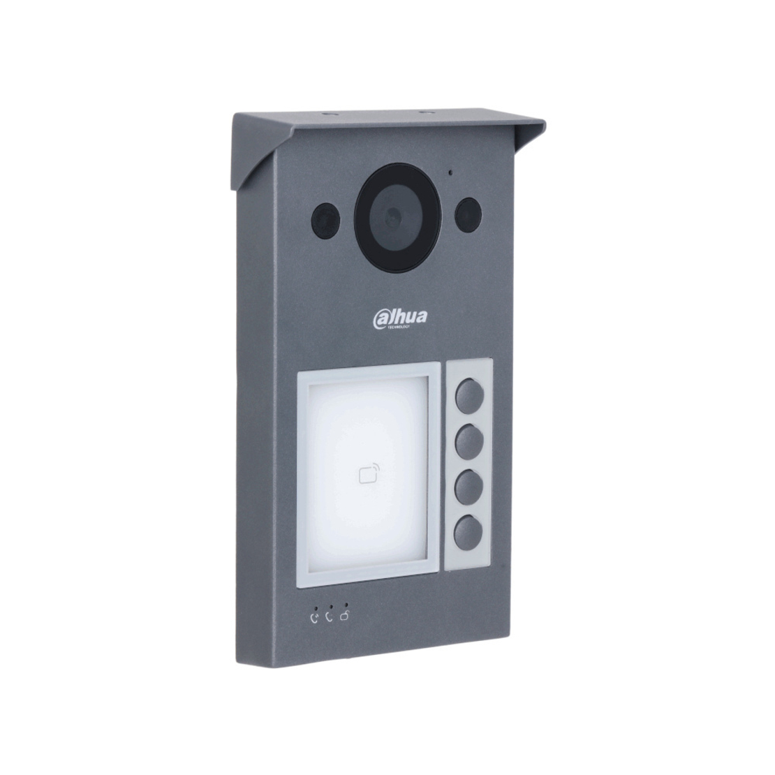 IP WiFi входен панел за 1-4 абоната с RFID четец - DAHUA VTO3311Q-WP