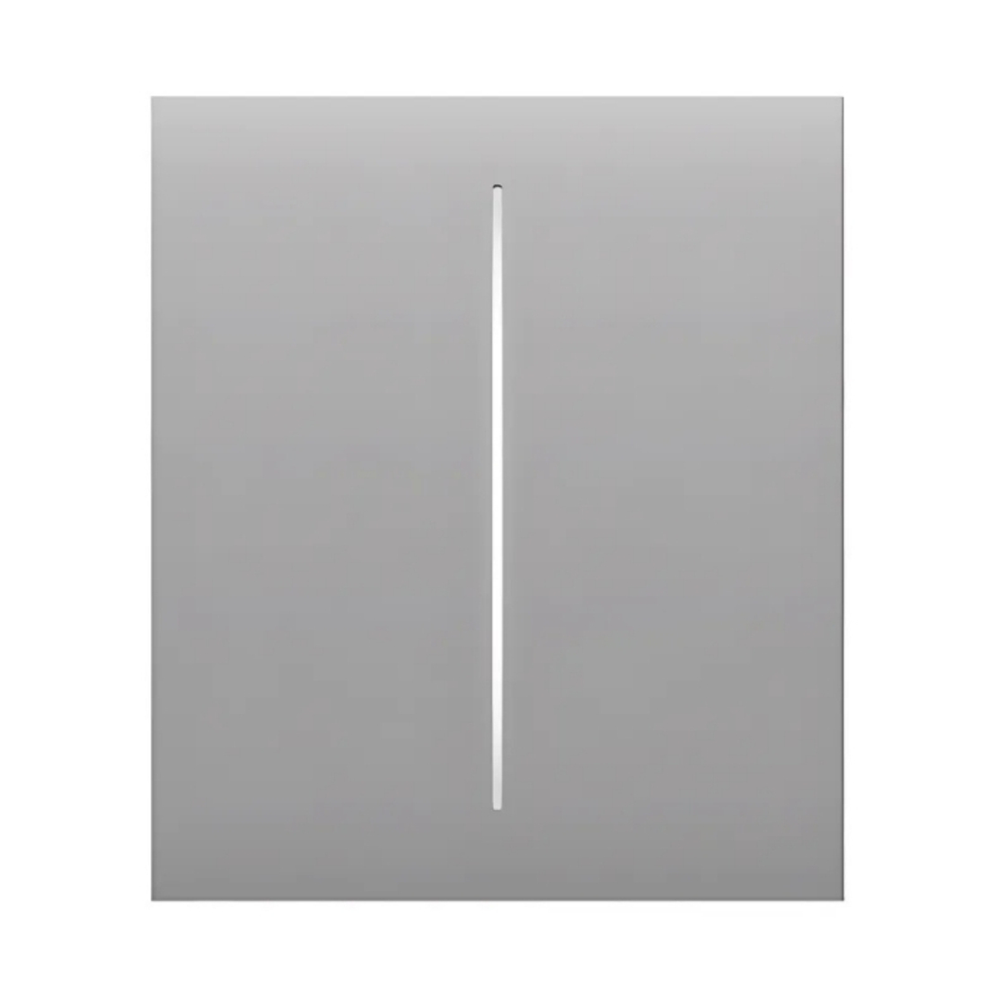 Лицев панел (централен монтаж) за рамка за електрически ключ - двоен, Мъгла - Ajax CenterButton 46027.140.FG