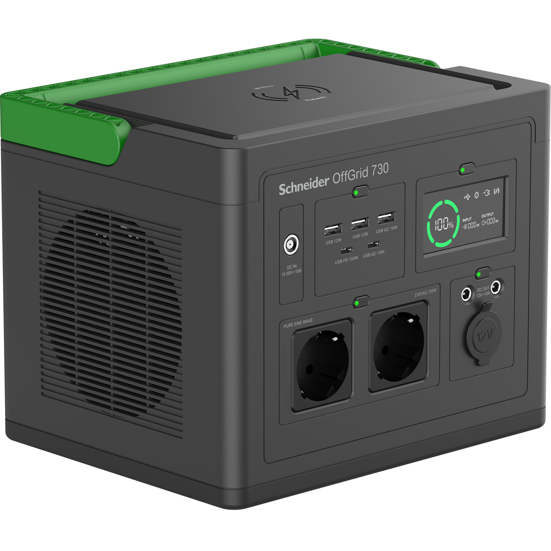 Преносима захранваща станция OffGrid 730, 738Wh LI- SCHNEIDER ELECTRIC PPS730-GR