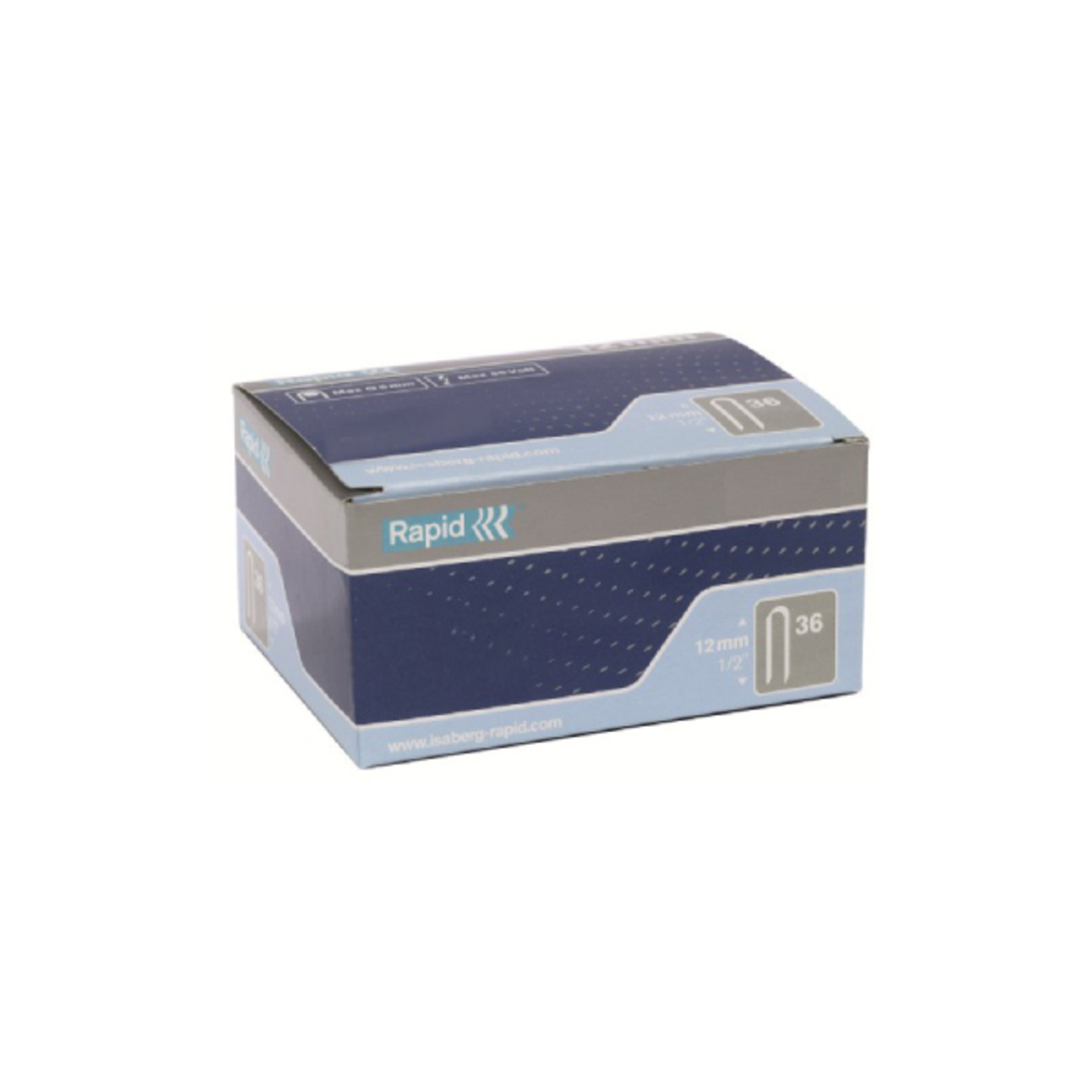 Скоба за пистолет Rapid 36, Ф 12mm - 1000 бр. - Isaberg Rapid Rapid 36 30633002