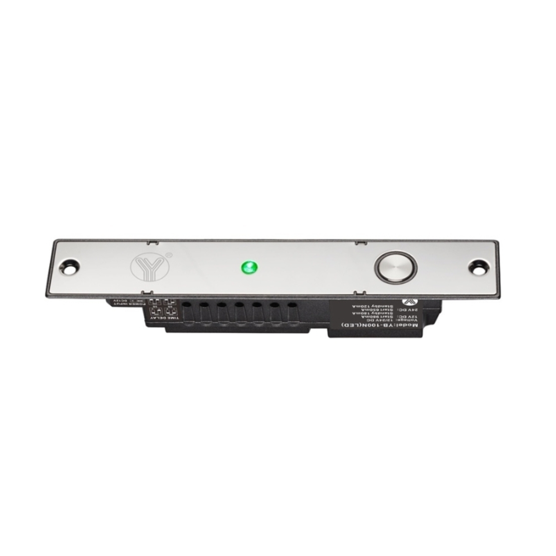 Електрически болт 800 кг. със зумер, LED и сигнал състояние Fail safe - YLI YB-100N(LED)-2P