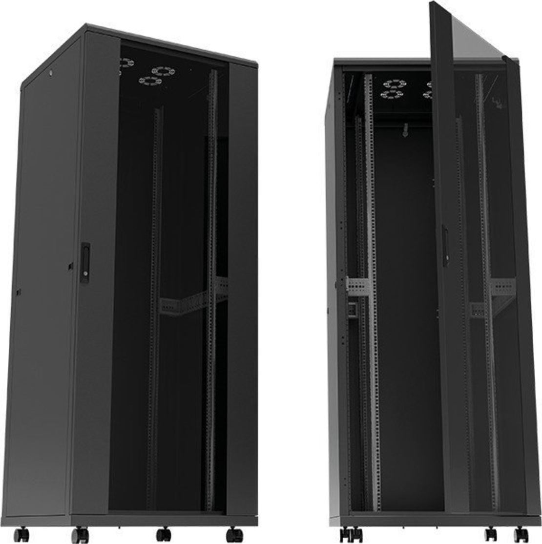 Шкаф 26U 600x600 стоящ - Canovate Inorax-ST CV-CSN-9-2666F