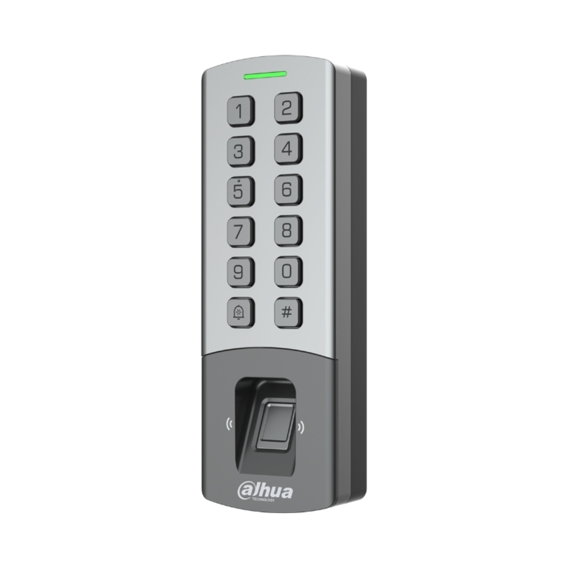 Самостоятелен контролер с клавиатура и пръстов отпечатък - DAHUA ASI1212M-P