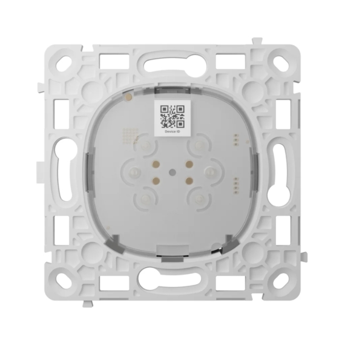 Безжичен единичен интелигентен ключ - основа с монтажна рамка - Ajax LightCore 83427.142.NC