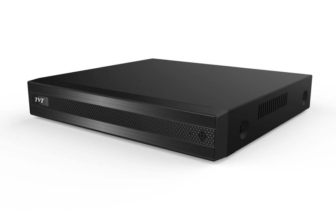 NVR TVT 4CH TD-3004H1-4P-B1-B 64Mbps, 1xHDD, POE