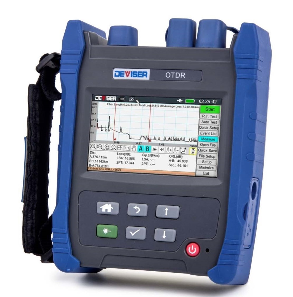 OTDR Deviser AE1001 SC/APC