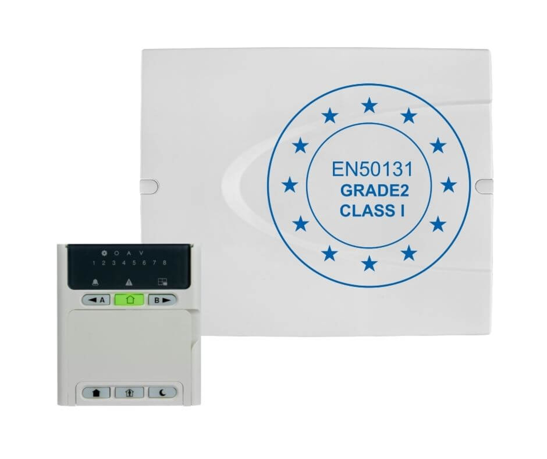 Комплект контролен панел Eclipse 8+ PTC с клавиатура LED 8 - Teletek Electronics Eclipse 8PTC