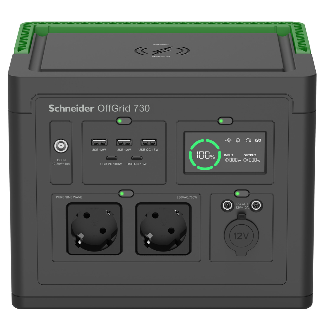 Преносима захранваща станция OffGrid 730, 738Wh LI- SCHNEIDER ELECTRIC PPS730-GR