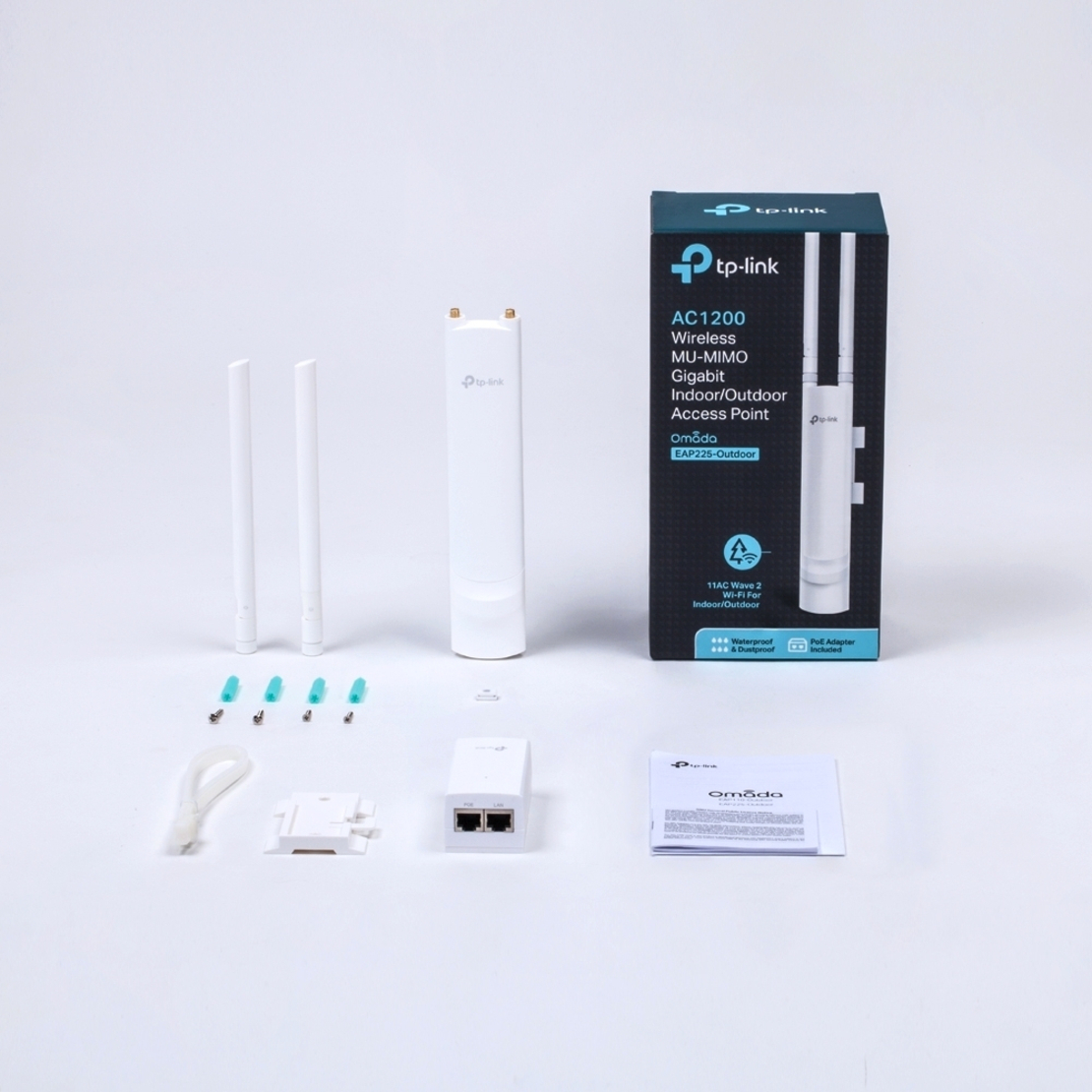 Access Point, AC1200 Wireless MU-MIMO Gigabit, за монтаж на открито - Omada by TP-Link EAP225-Outdoor