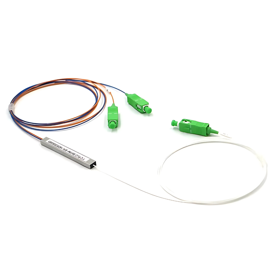 Мини PLC сплитер SC/APC 1x2 0.5м