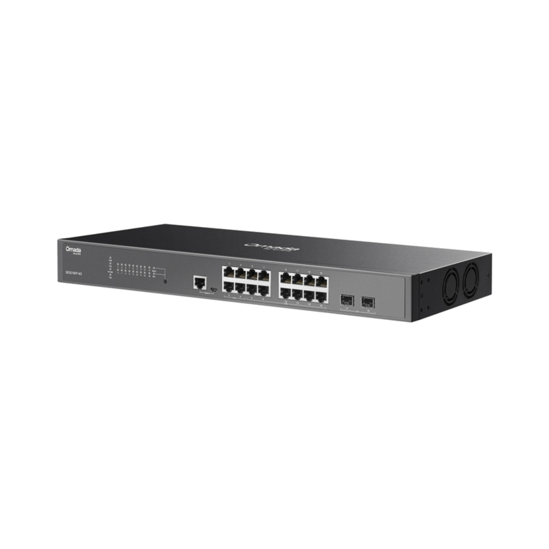 18-портов L2+ управляем суич 16×2.5G, 2×10GE SFP+, PoE++ - Omada by TP-Link SG3218XP-M2
