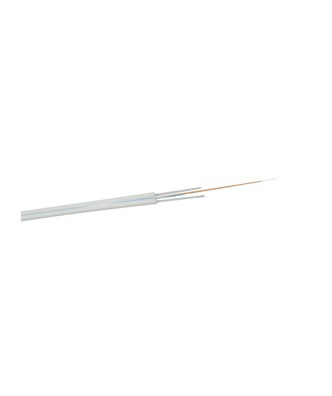 FTTH 1влакно2x0.5mm SW , G657A бял