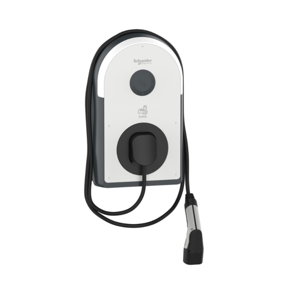 Зарядна станция за стена EVlink Pro 22.1 kW, 3P 32A, с кабел 5m, IP55 IK10, RFID - SCHNEIDER ELECTRIC EVlink Pro EVB3S22NCB