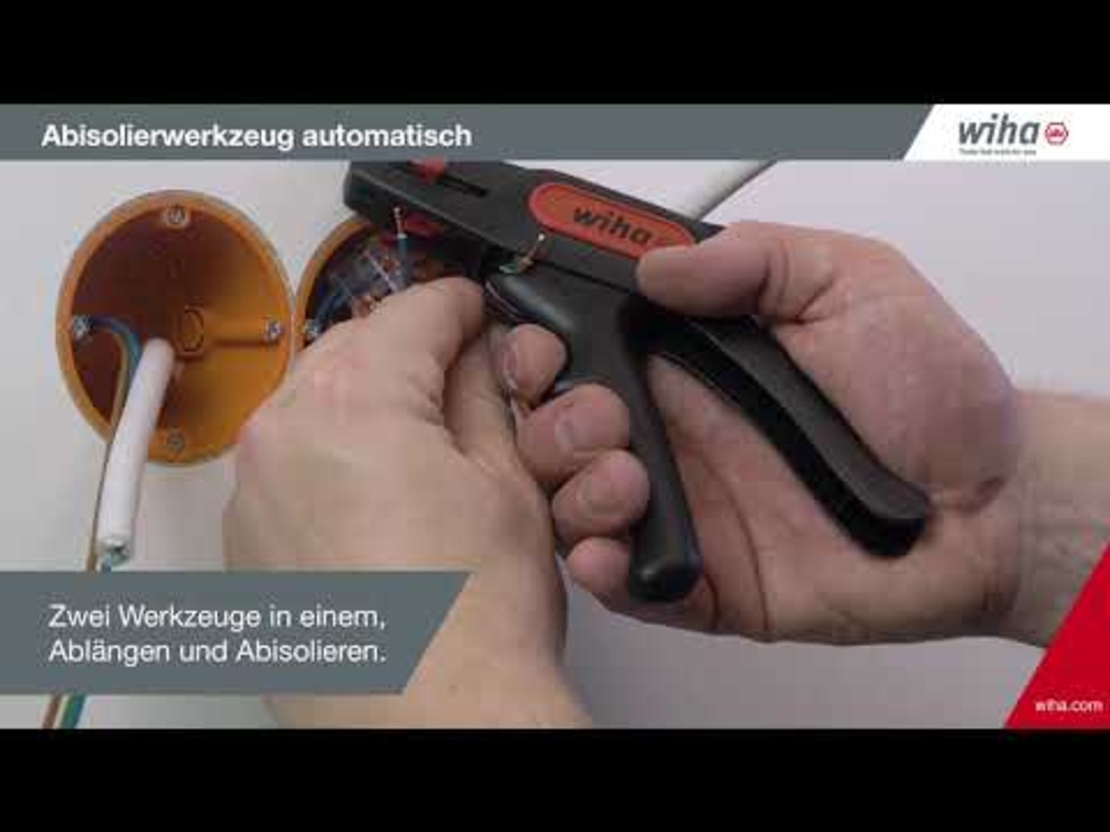 Автоматични клещи за оголване на кабели - Wiha PLIERS WH44617