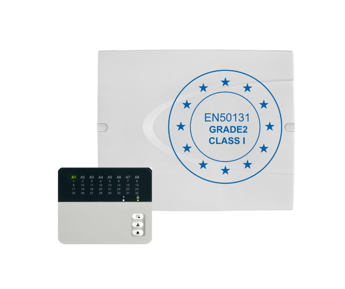 Комплект контролен панел Eclipse 32 PTC с клавиатура LED 32 - Teletek Electronics Eclipse 32 PTC