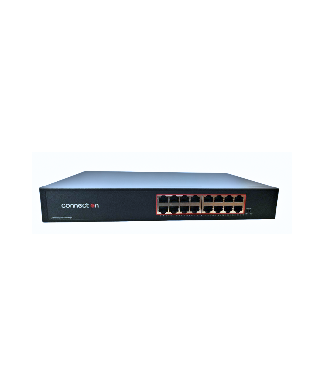 СуичConnect On 16-port 10/100/1000Mbps, неуправляем, Rackmount