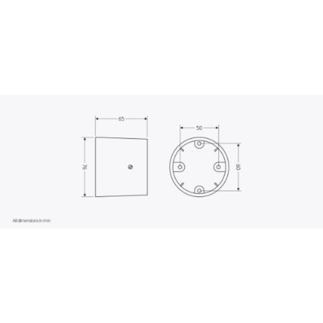 Кутия за ОМ за датчик CP - CP Electronics EBDBB CP090000