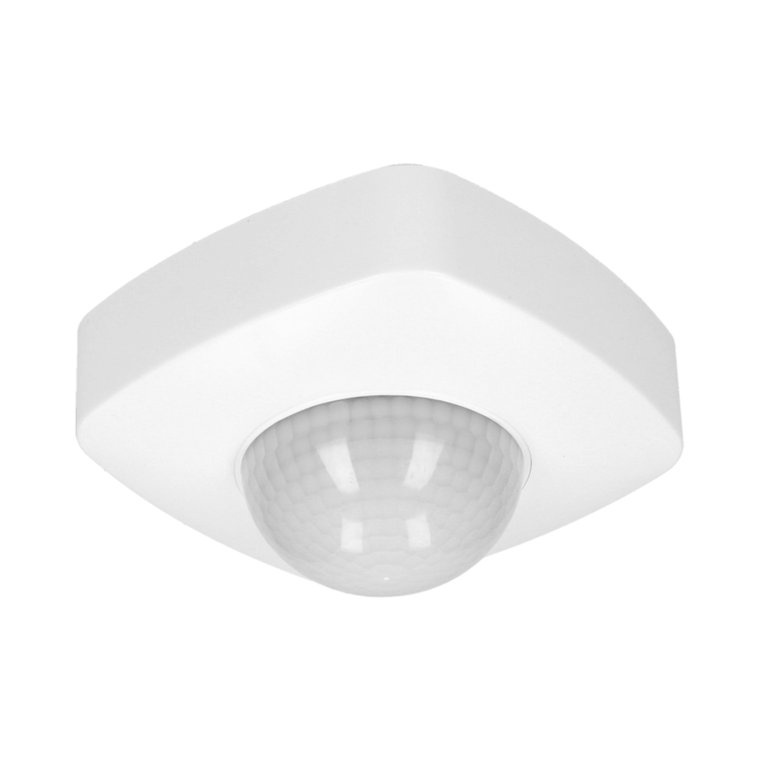 Детектор PIR за присъствие открито на таван 360° Ф20m 2000W IP65 LED 500W Бял - ORNO OR-CR-255