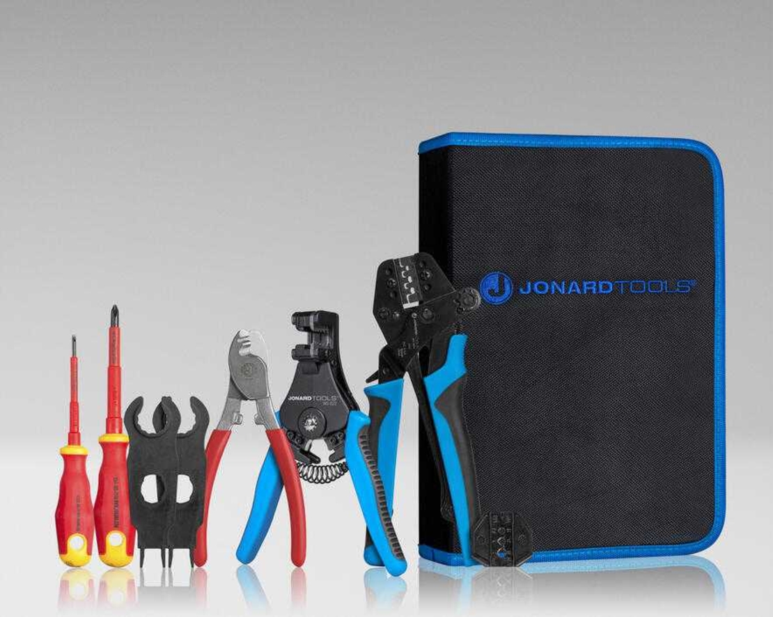 Комплект професионални инструменти Jonard Tools за фотоволтаични инсталации
