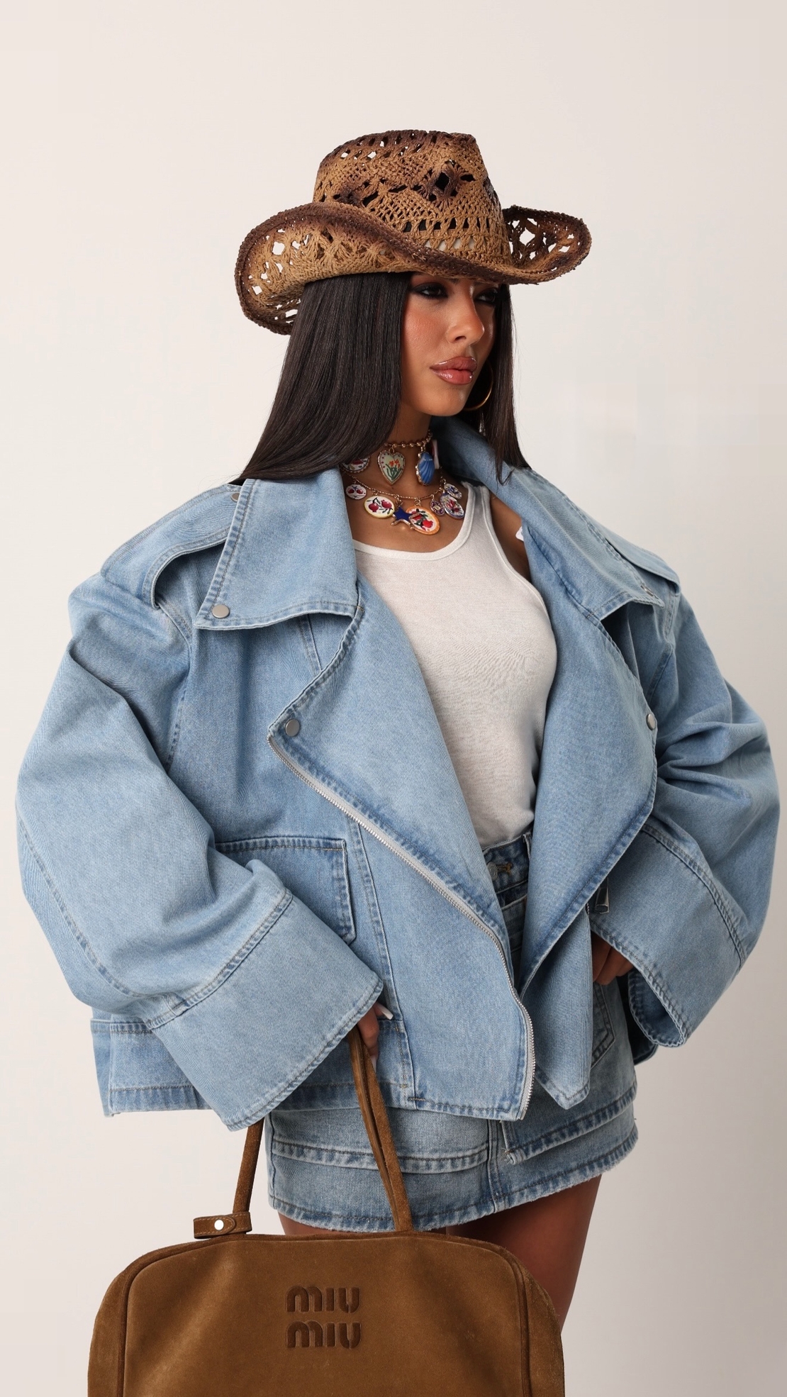 Дънково яке „Oversize“