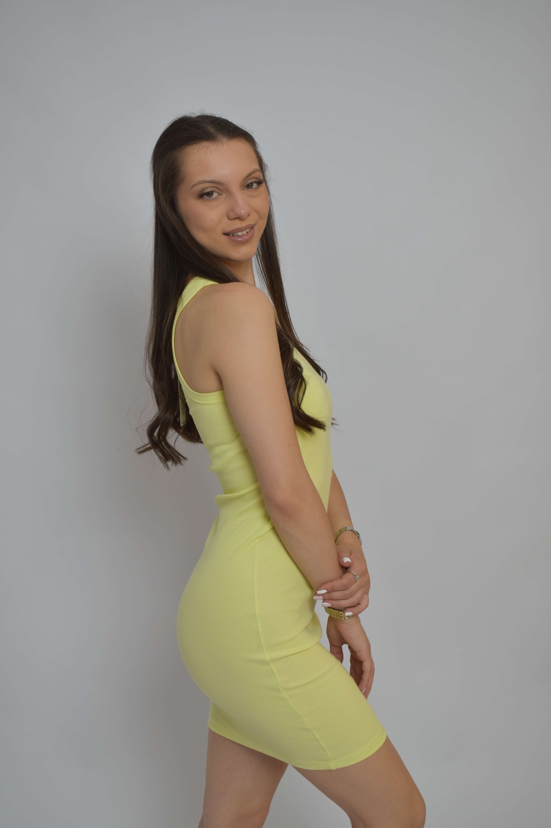Рокля Noisy May - Yellow