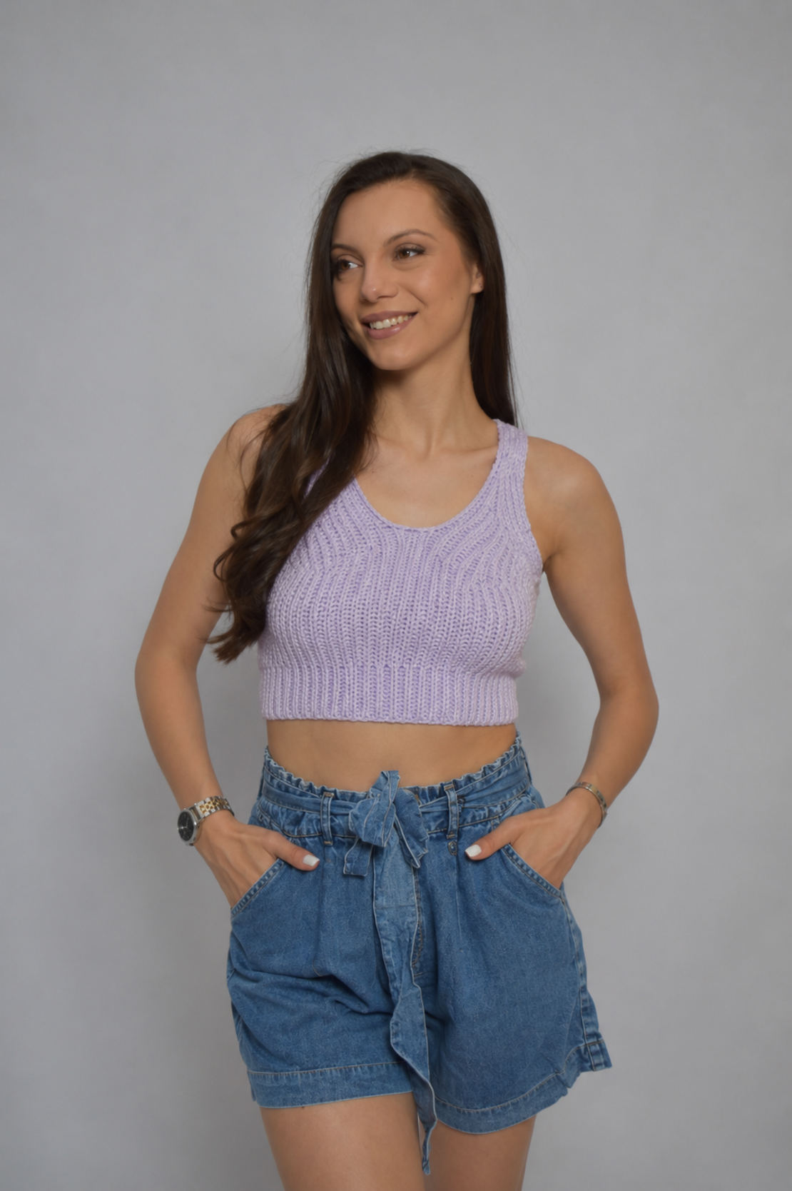 Светло - лилав топ - Vero Moda Fibly