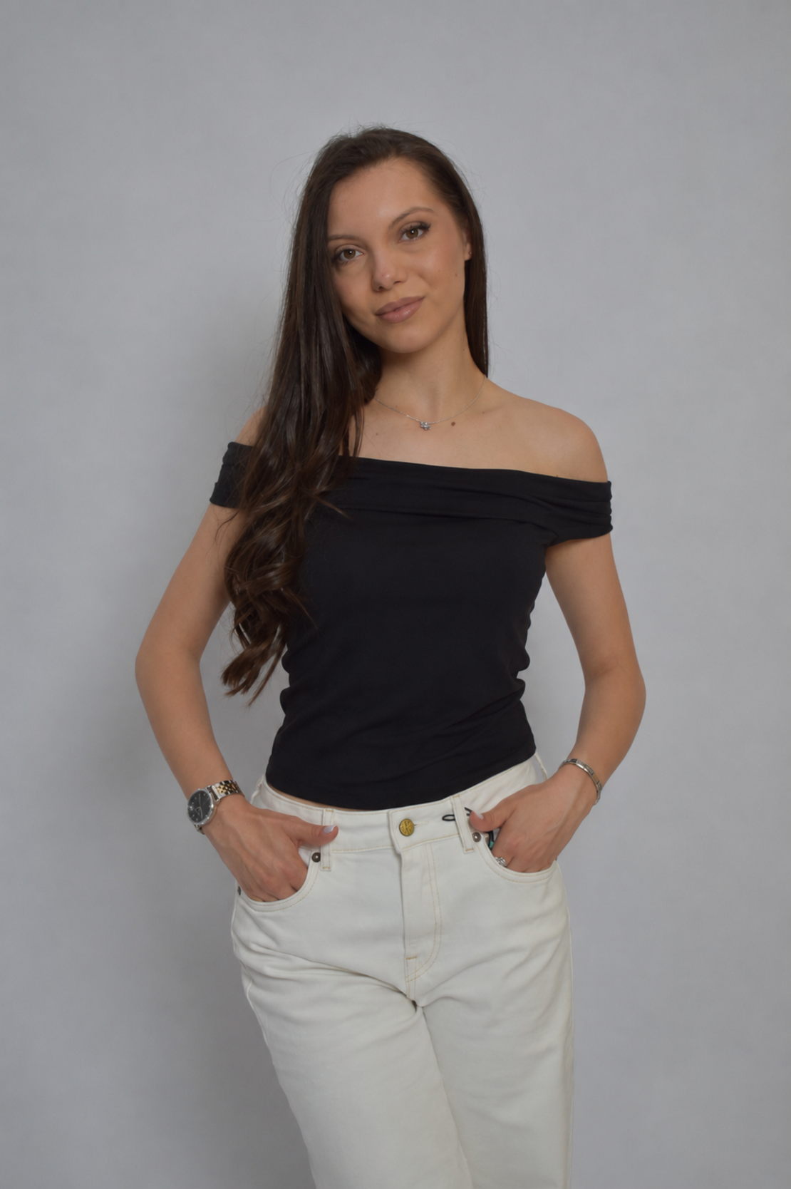 Черен топ - Aware By Vero Moda Kenzi Fiona