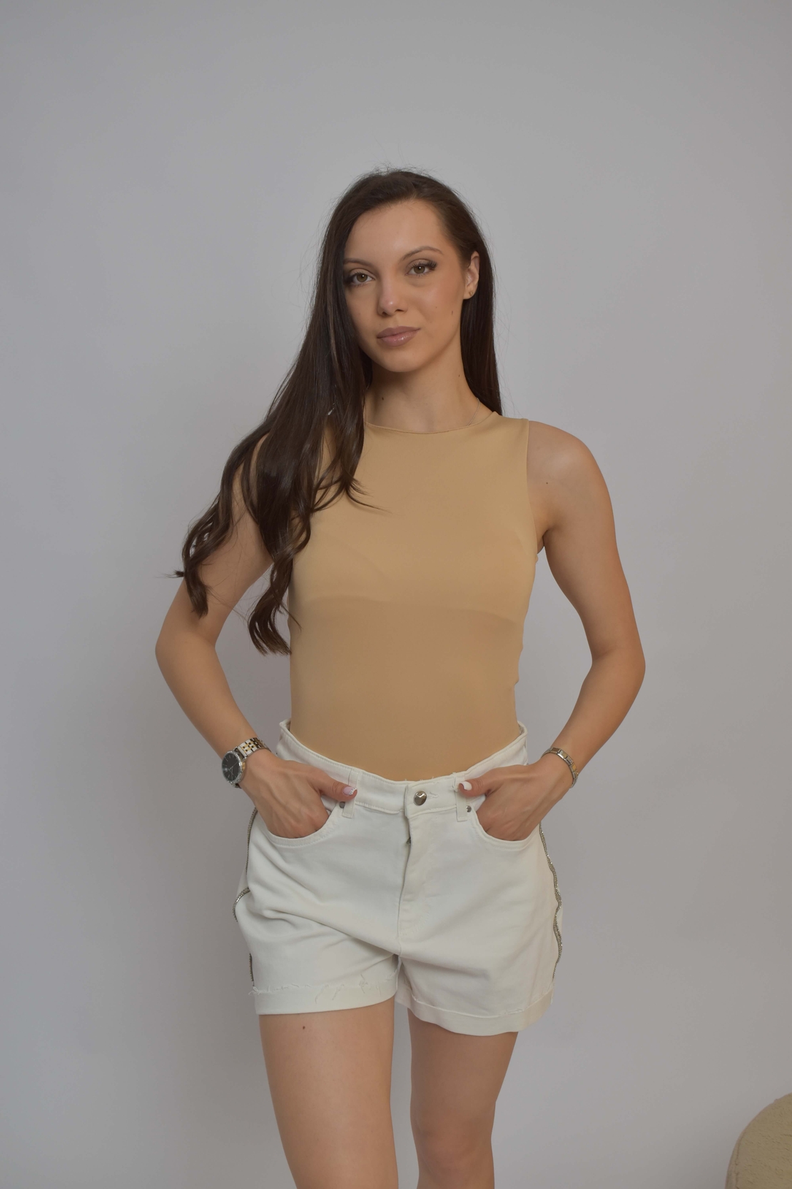 Шорти Guess - White