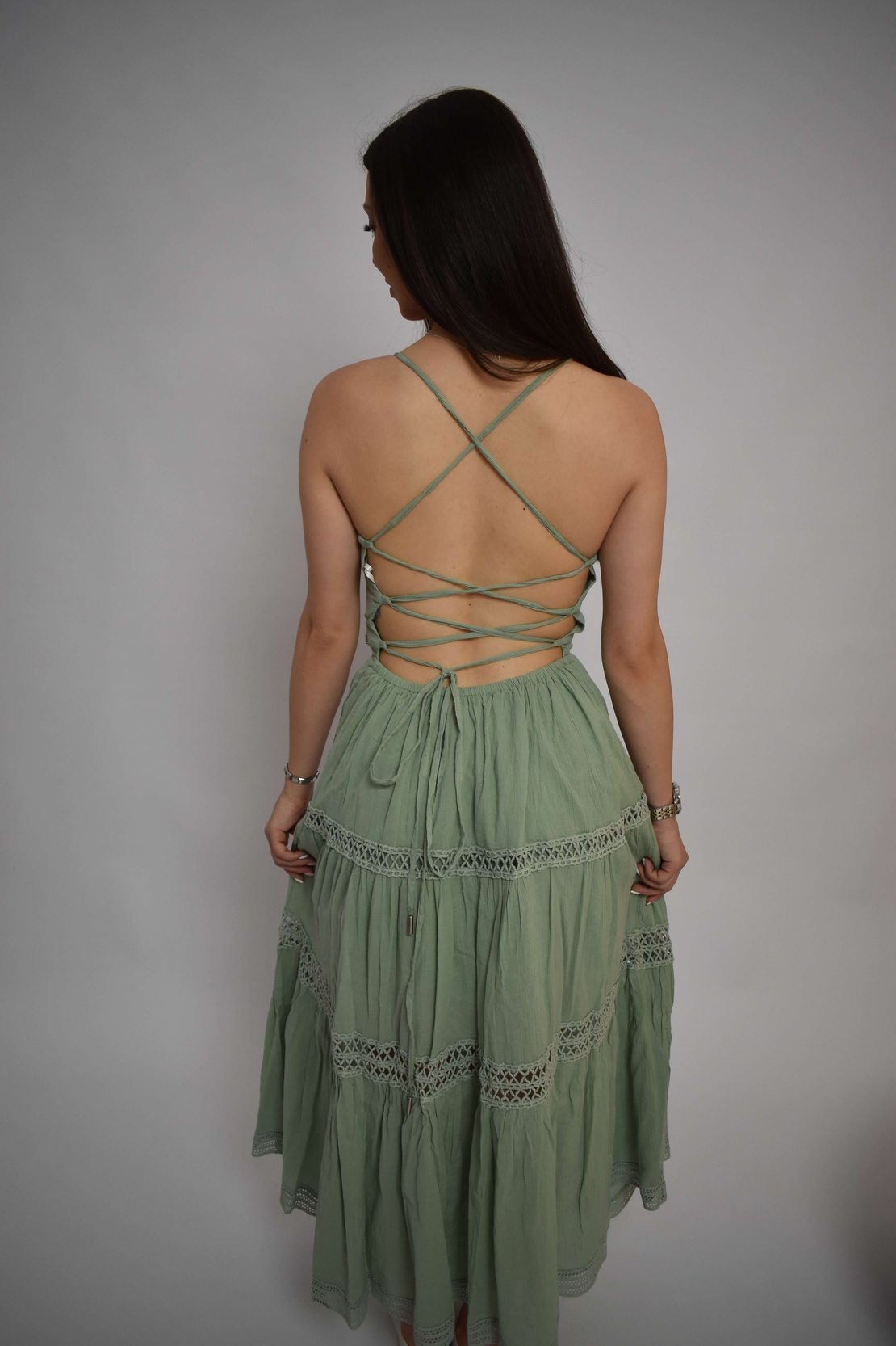 Рокля Guess - Green
