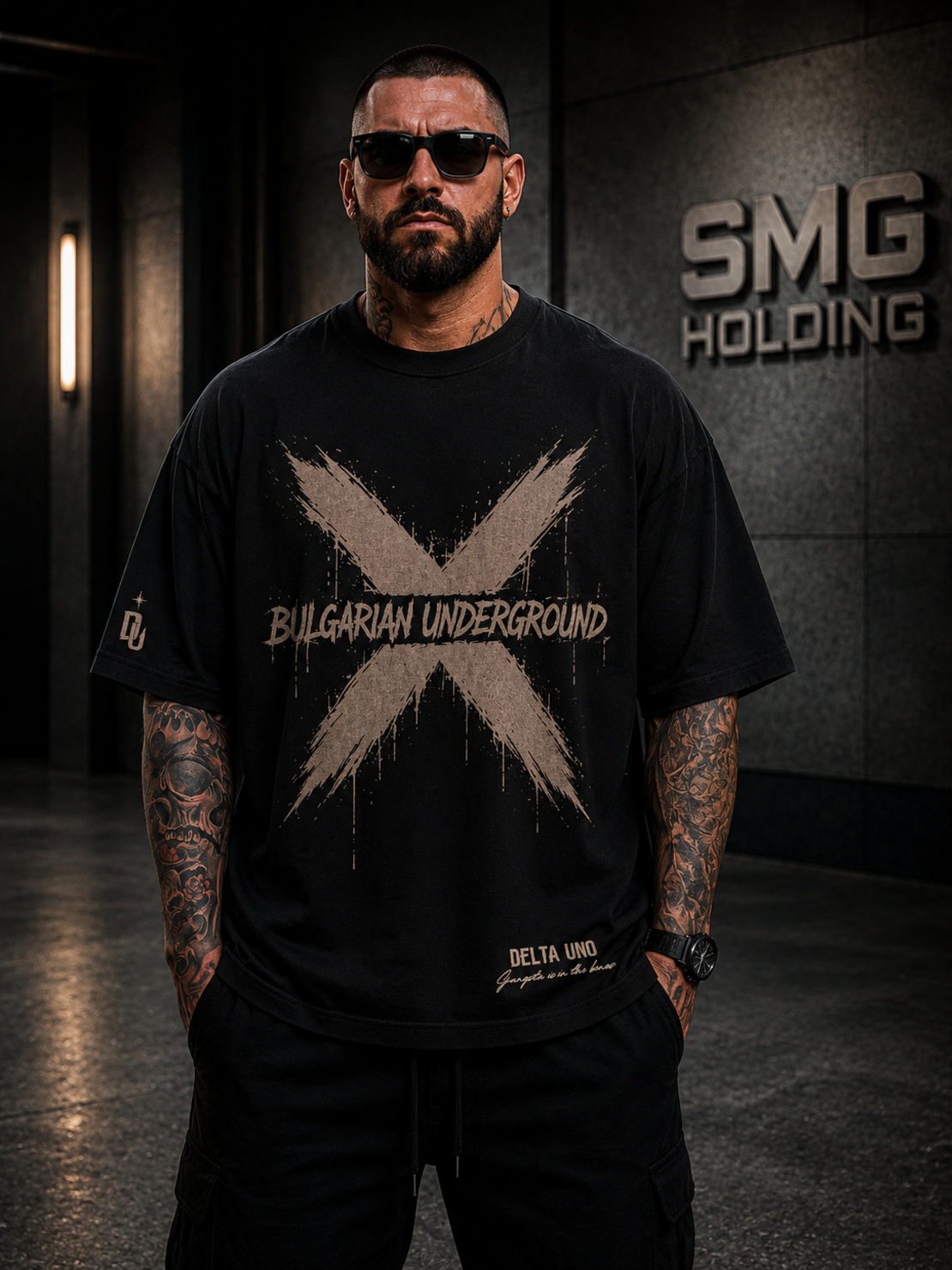 Bulgarian Underground Oversized T-Shirt – Premium Collection | Delta Uno