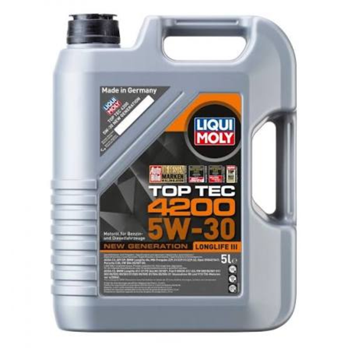 Масло LIQUI MOLY TOP TEC 4200 5W‑30 - 5 Литра