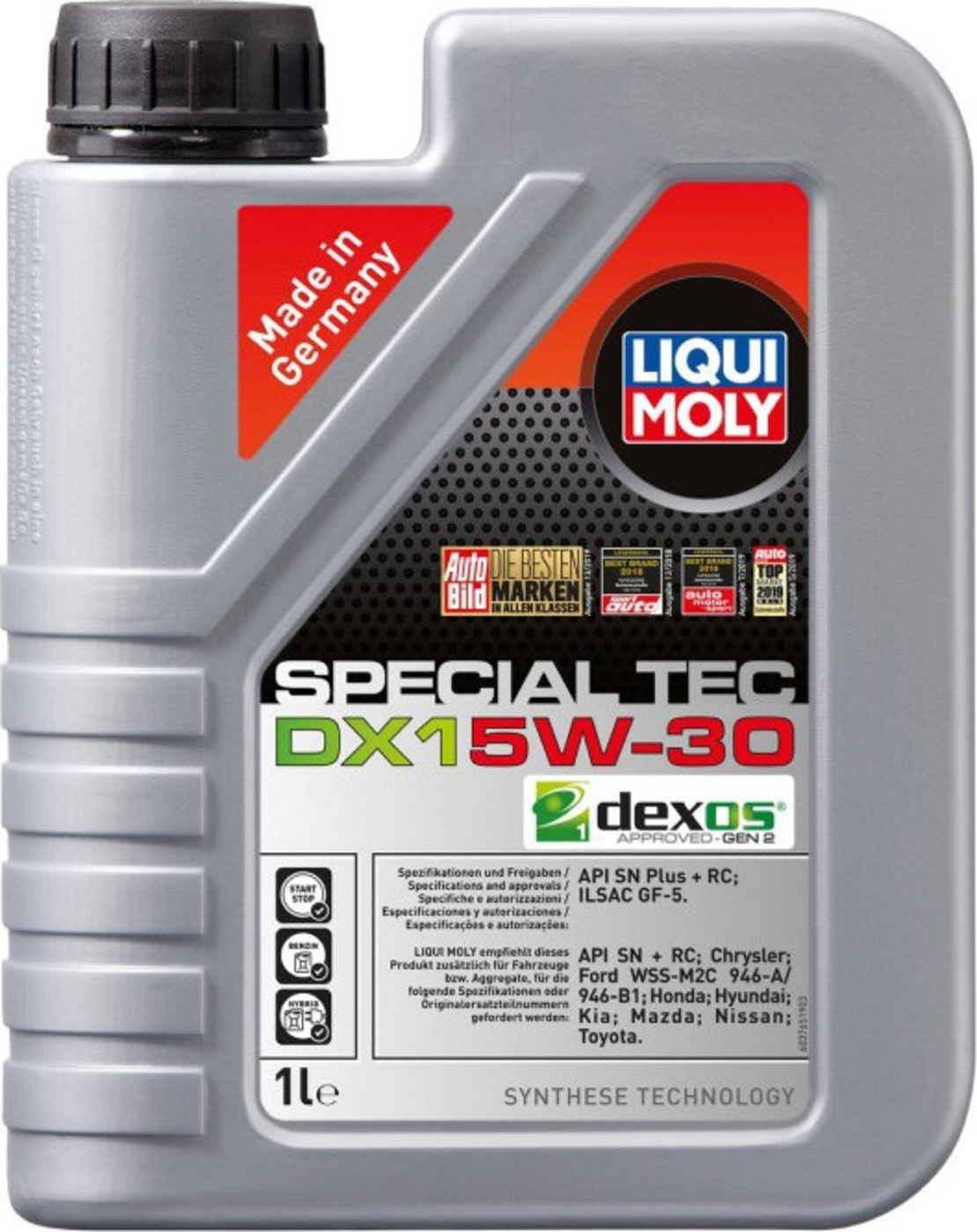 Масло LIQUI MOLY Top Tec 6200 0W‑20  - 1 Литър